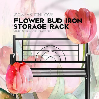 3-Tier Freestanding Bathroom Storage Shelf, Storage Shelves Organizer - Image 6