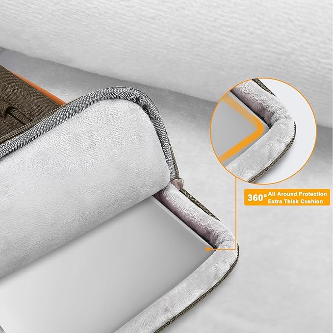 MOSISO 360 Protective Laptop Case 13.3 inch, 13-13.3 inch Laptop Sleeve - Image 3