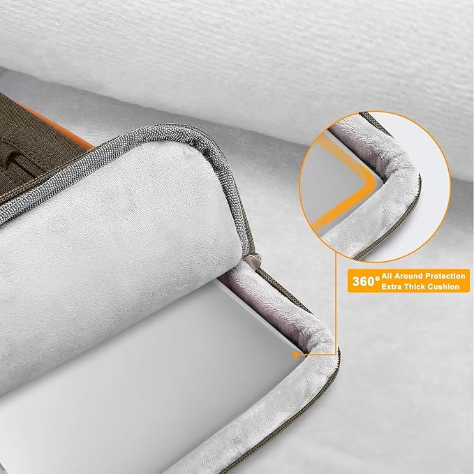 MOSISO 360 Protective Laptop Case 17.3 inch, 17-17.3 inch Laptop Sleeve - Image 3