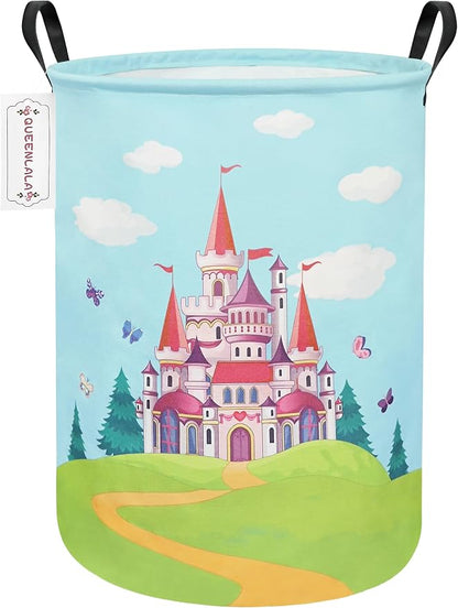 QUEENLALA Large Storage Basket, Laundry Hamper/Bathroom/Home Decor/Collapsible by QUEENLALA