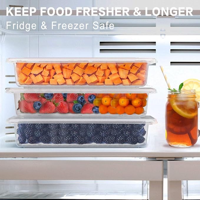 SILIVO Fridge Produce Saver Containers - Image 6