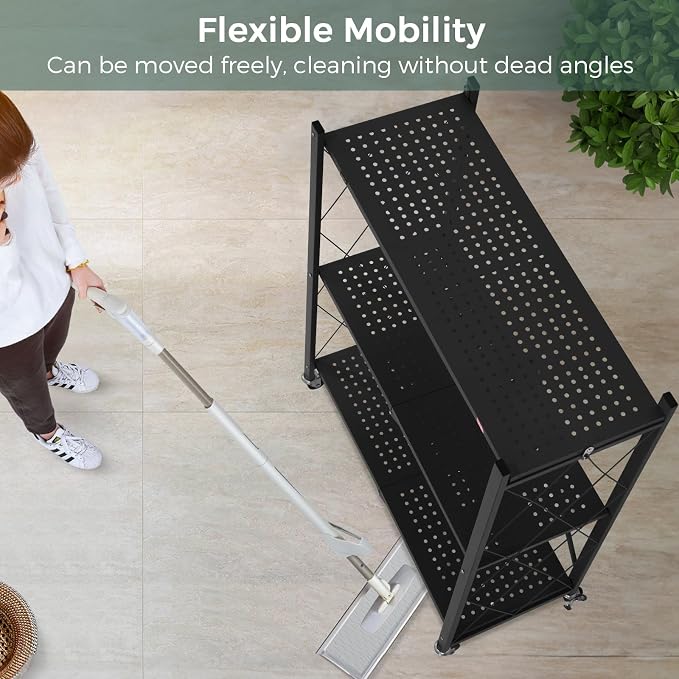 DEANIC 3 Tier Foldable Storage Shelves - Image 9
