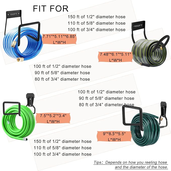 Metal Garden Hose Holder - Image 2