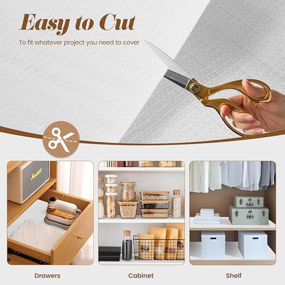 Drawer Shelf Liner for Kitchen Cabinets, Non Adhesive Slip Resistant Shelf - Image 5
