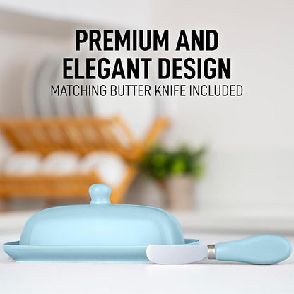 Zulay Kitchen Butter Dish With Lid - Image 6