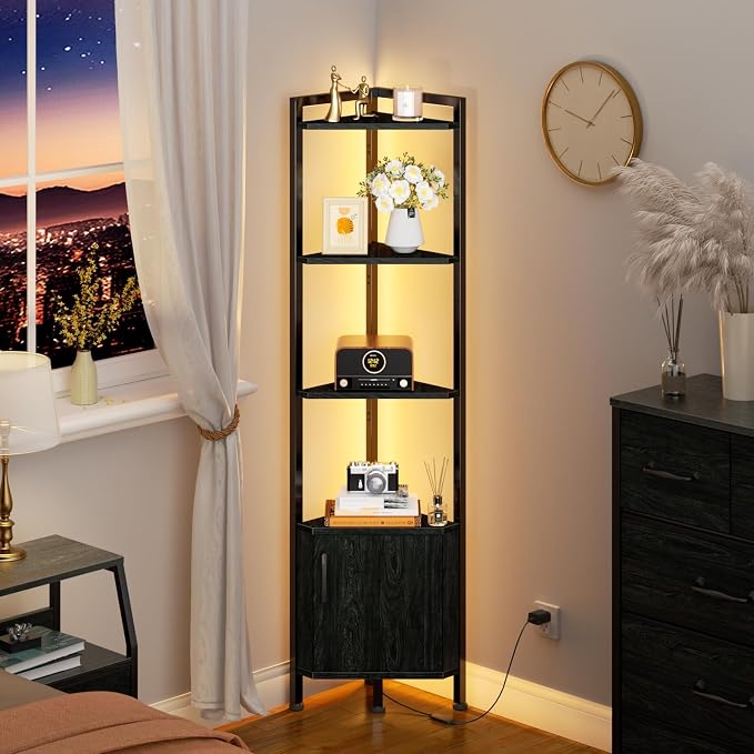 Furnulem 5-Tier Corner Shelf - Image 3