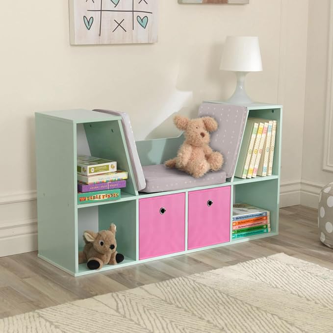 Foldable Storage Cubes Bins, 11 Inch Cloth Storage Cube Fabric Storage Box - Image 5