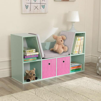 Foldable Storage Cubes Bins, 11 Inch Cloth Storage Cube Fabric Storage Box - Image 5