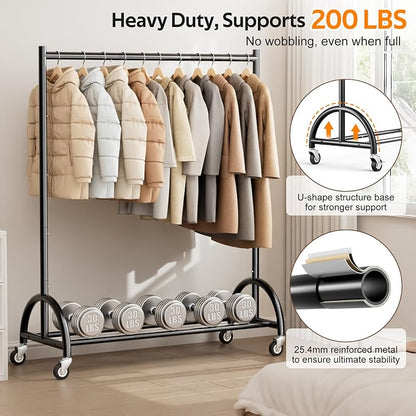 MISSLO Heavy Duty Clothing Rack - Image 2