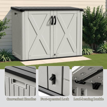 Patiowell 26 Cu.ft Outdoor Storage Cabinet - Image 3