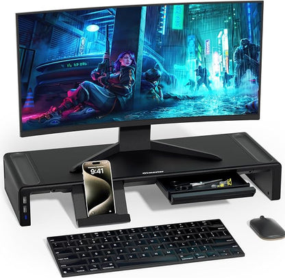 OImaster Adjustable Monitor Stand Riser by Olmaster
