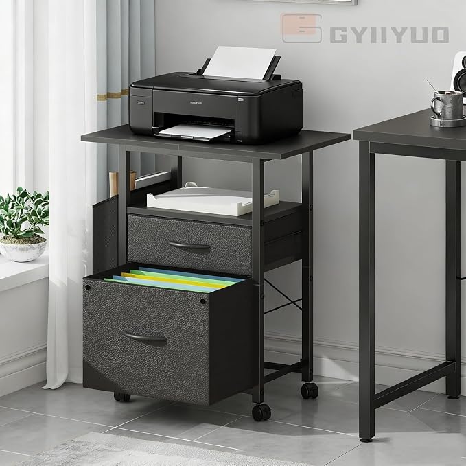 Simple Deluxe 2 Drawer File Cabinet - Image 7