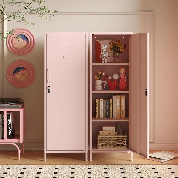Metal Locker Storage Cabinets, Living Room, Bathroom Office - Image 9