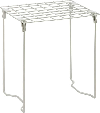 Honey-Can-Do Stackable Steel Wire Locker Shelf, Heavy Duty Height Adjustable by Honey-Can-Do