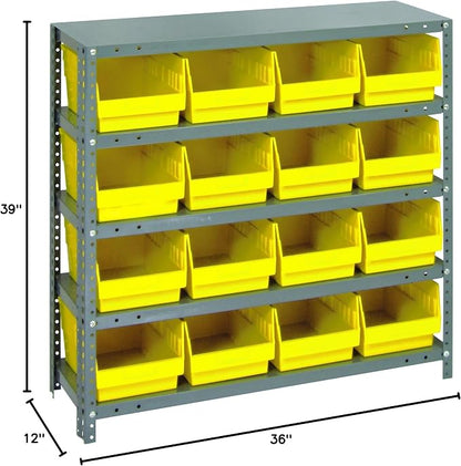Quantum Storage Systems 1239-207YL Store More Steel Shelving Unit - Image 2