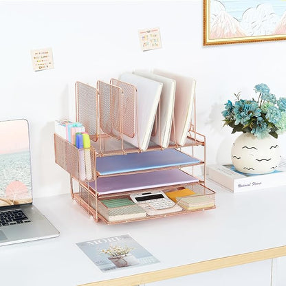 Desk Organizers and Accessories, 3-Tier Paper Organizer - Image 7