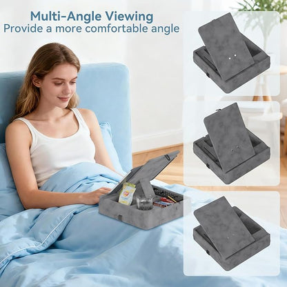 Tablet Pillow Stand with Storage - Image 2