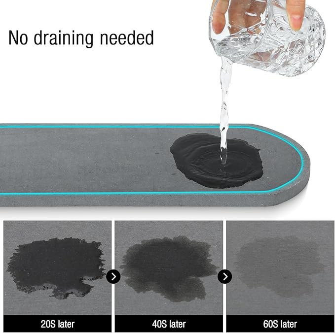 Kitchen Sink Organizer with Sponge Holder & Brush Holder - Image 2