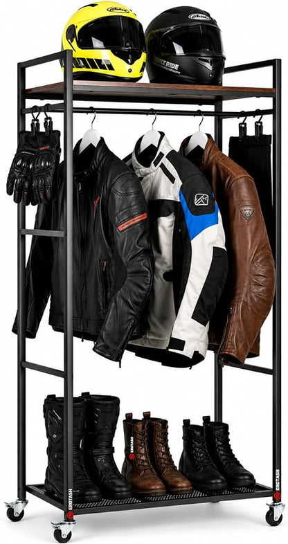 Motorcycle Helmet Holder, Motorcycle Gear Storage Rack, Display Stand by EROTASH