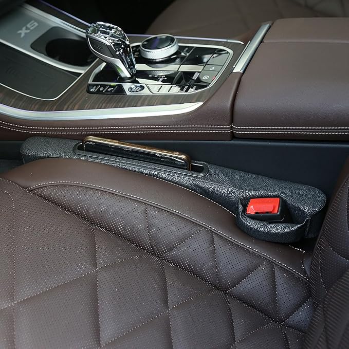 DEEYOTA 2 Pack Car Seat Gap Filler Organizer - Image 7