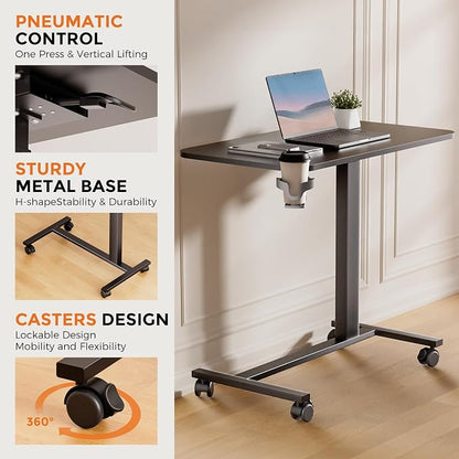 COMHOMA Adjustable Overbed Bedside Table - Image 6