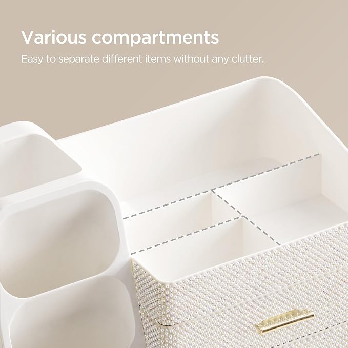 HBlife Makeup Organizer with Brush Holder - Image 5
