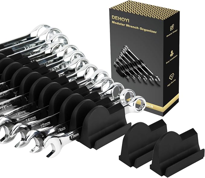 48 pcs Modular Wrench Organizers by DEHOYI