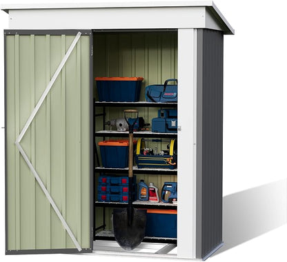 Patiowell 5x3 FT Outdoor Storage Shed - Image 6
