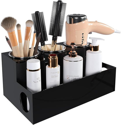 Hair Tool Organizer, Bathroom Supplies Countertop Blow Dryer Holder, Vanity by PITBVO