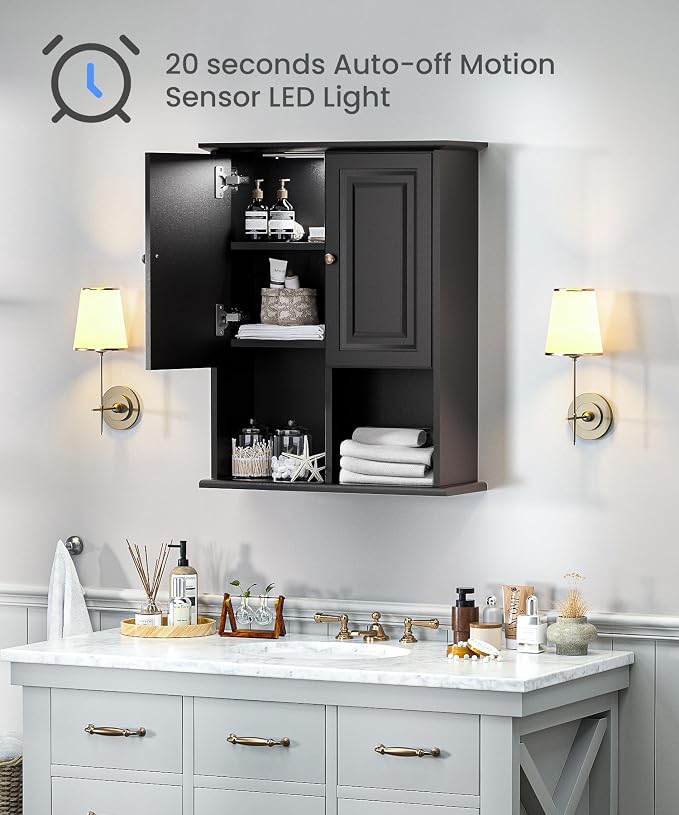 HAIOOU Bathroom Wall Cabinet - Image 4