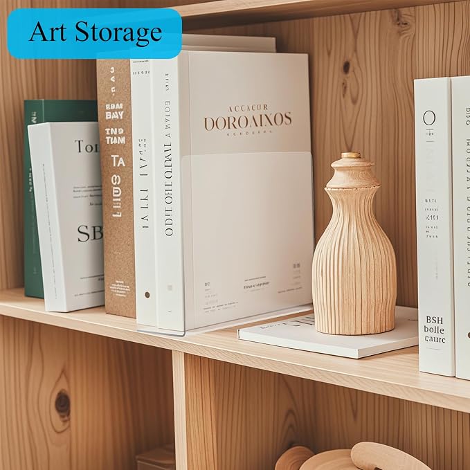 Shelf Dividers for Closet Organization: 10" Tall x 12" Deep Acrylic Closet - Image 6