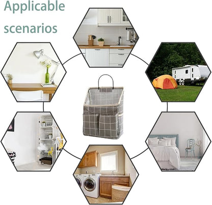 2pcs Wall Hanging Storage Bag, Wall Hanging Organizer Bags - Image 4