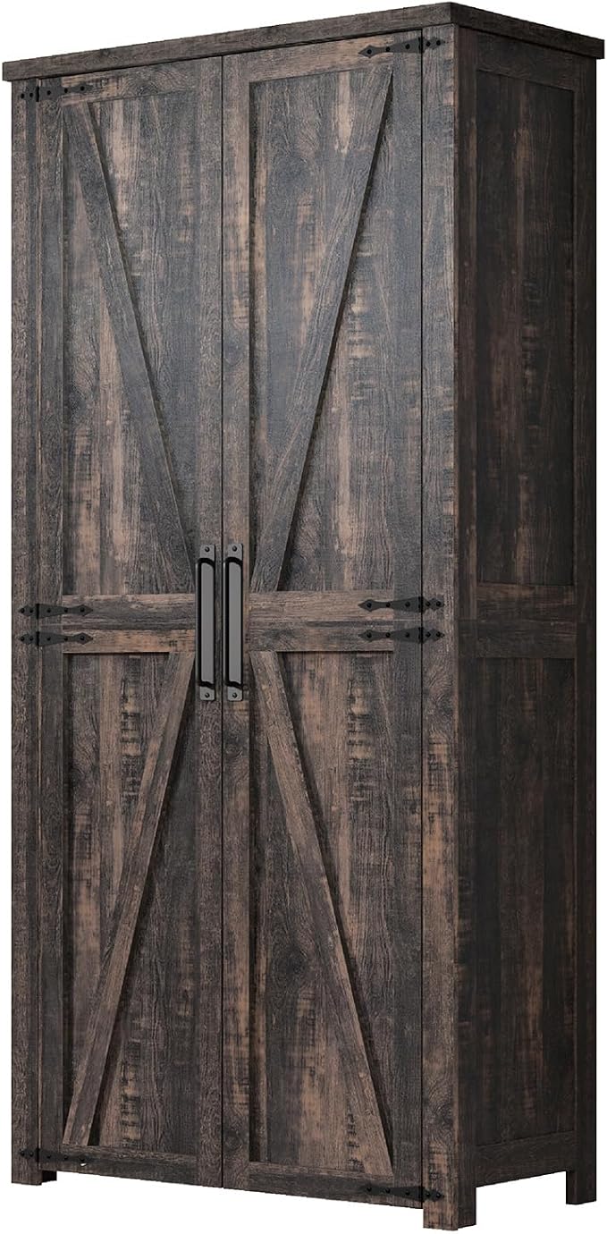 Farmhouse Kitchen Pantry Cabinet, Dining Room, Living Room - Image 7