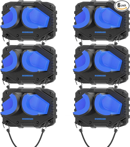 Ski & Snowboard Wall Mount, Fits Most Skis & Snowboards, Anti-Scratch & Non-Slip by WARMOASIS