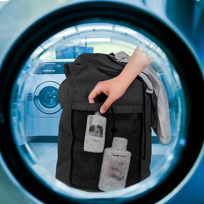 Laundry Bag Backpack, Large Travel Laundry Bags - Image 8