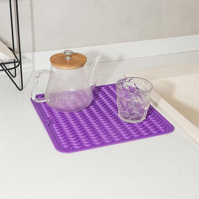 Silicone Dish Drying Mat for Multiple Usage, Easy clean, Eco-friendly, - Image 6