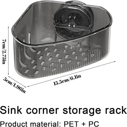 2PCS Sink Organizer Rack for Kitchen for Sponges, Sink Corner Drain Box - Image 7