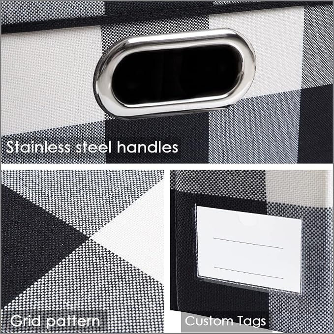 PRANDOM Large Collapsible Storage Bins - Image 5