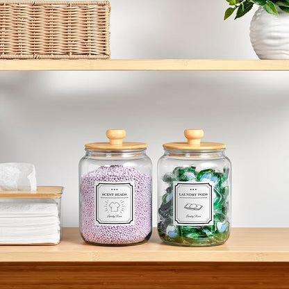 SUBEKYU Laundry Pod Containers and Dryer Sheet Holder - Image 5