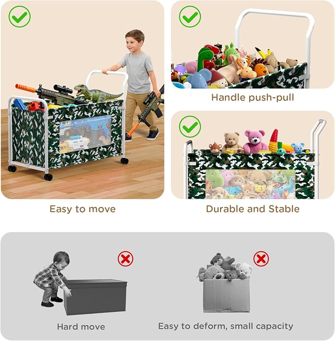 KEEGH Extra Large Toy Box for Kids - Image 5