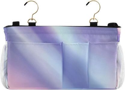Purple Blue Gradient Bedside Caddy by QwThum