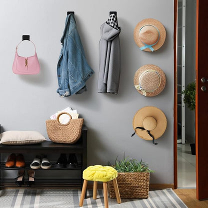60pcs headphone hanger wall headphone hooks wall mounting hooks Adhesive Gaming - Image 6