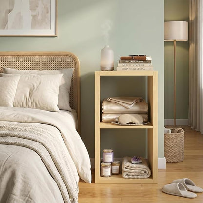 CTESNE【Wooden 2 Cube Storage Organizer Shelf - Image 2