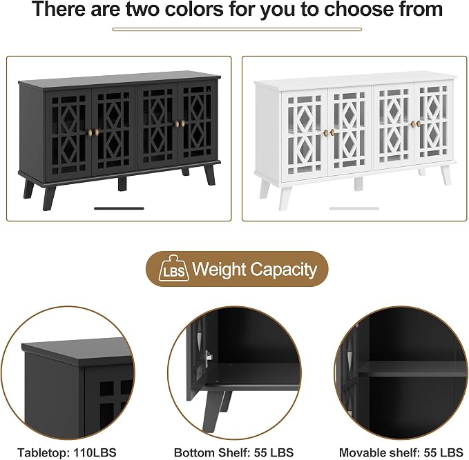 Scurrty 52" Buffet Cabinet - Image 6