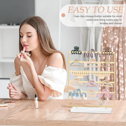 SNOWSTAR Hair Claw Clip Holder Organizer - Image 5