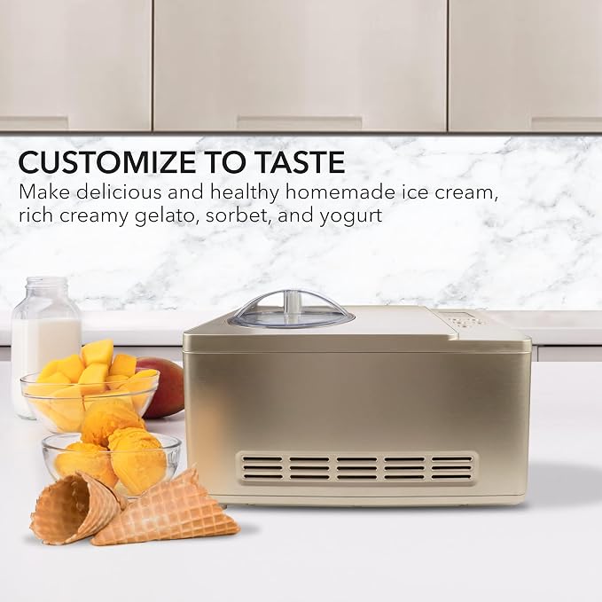 Whynter Ice Cream Maker Machine & Yogurt Automatic 2 Qt. - Image 7