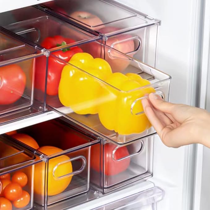 LALASTAR 2 Pack Fridge Organizer by LALASTAR