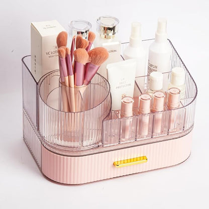 360° Rotating Makeup Organizer by STORICANS
