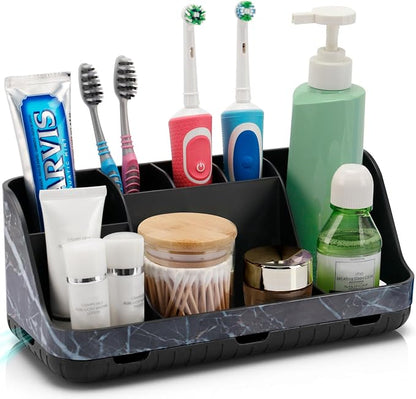 Marble Black Toothbrush Holders by GFWARE