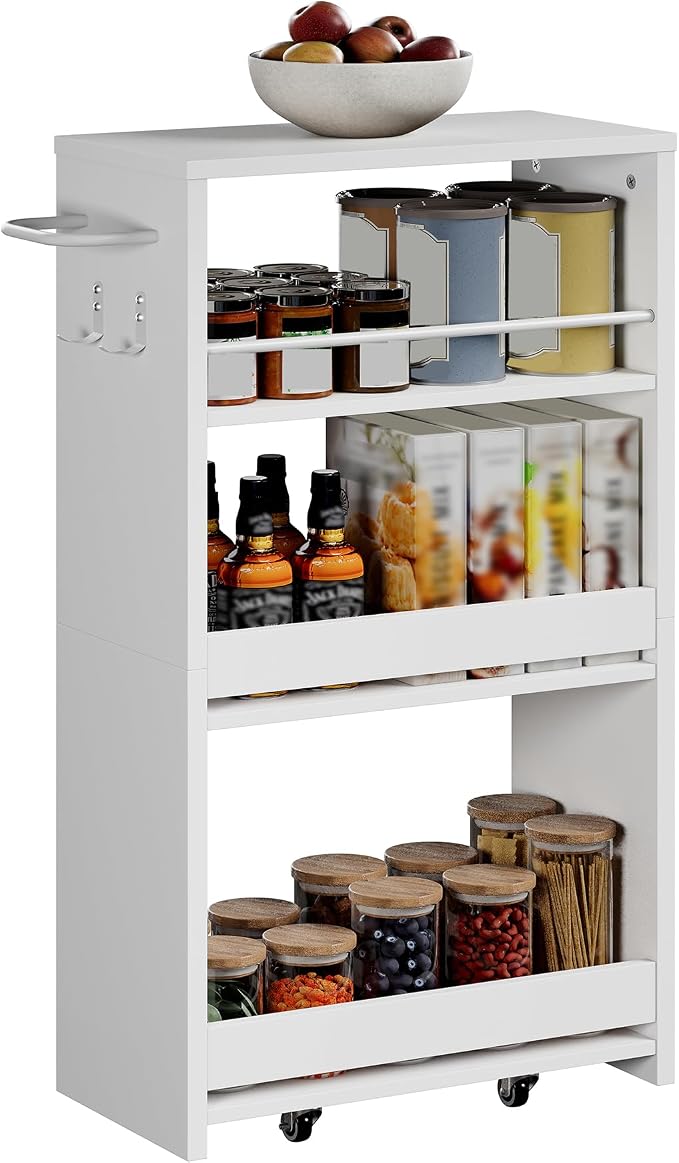 ChooChoo 4-Tier Slim Storage Cart by ChooChoo